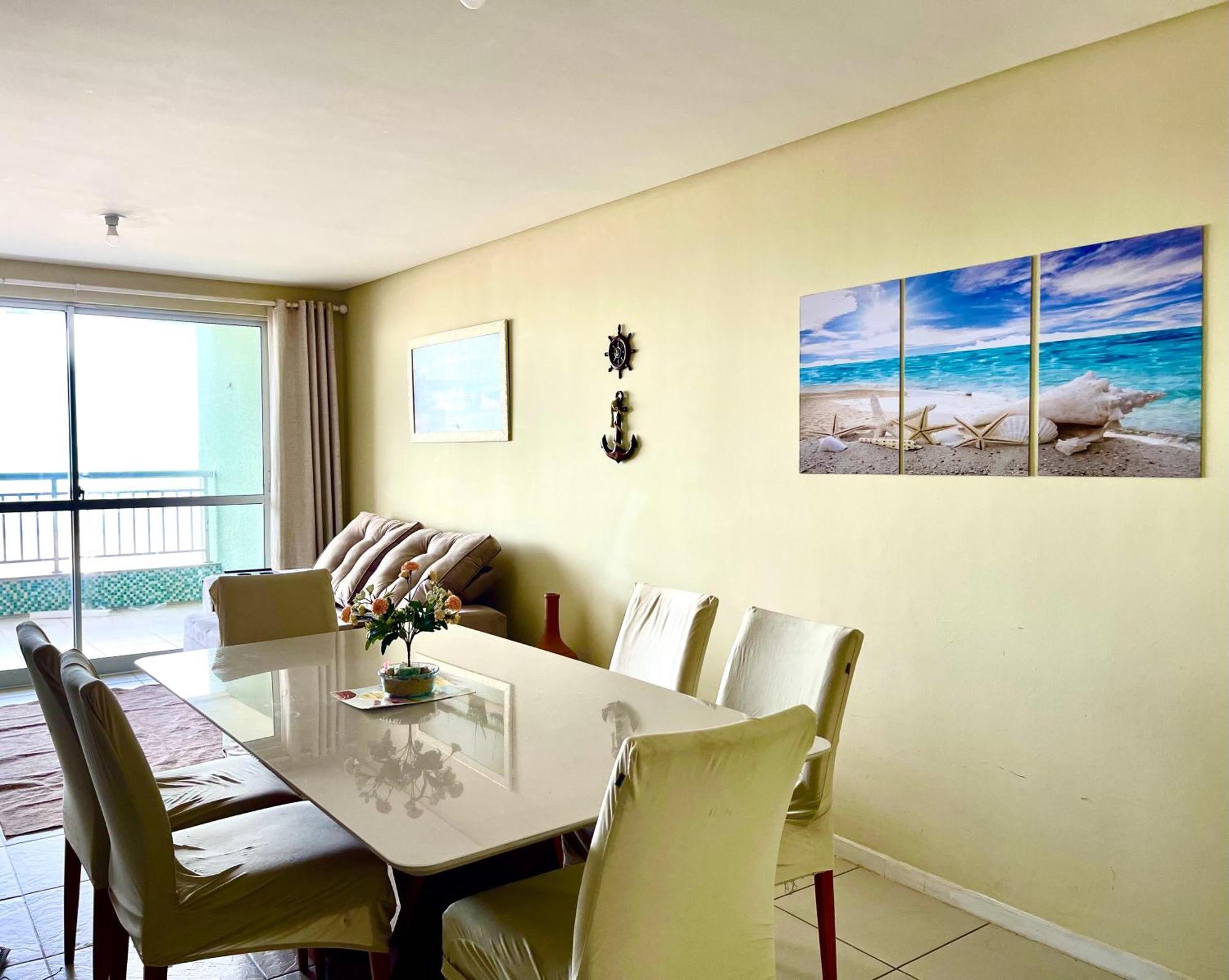 Apartamento Vista Total Do Mar Uma Cobertura A 400M Do Beach Park No Porto Das Dunas Aquiraz Condominio Terramaris Piscina Ampla Parque Infantil Sauna Estacionamento Privado Exteriér fotografie